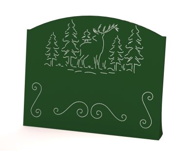 Coupe vent décoratif