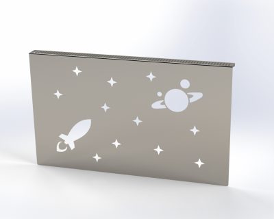 Cache-radiateur déco