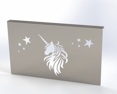 Cache-radiateur déco