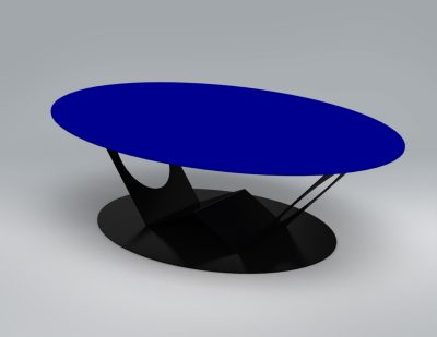 Table basse ronde